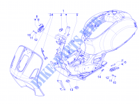 Fahrgestell/Karosserie für VESPA GTS 4T ie Super E3 2013
