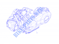 Motor, komplett für VESPA GTS Super ie 4T 3V 2014