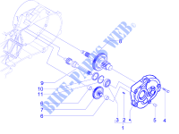 Einheit Getriebe für VESPA LX 4T-4V 2013
