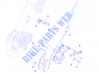 Bremschlauchen   Bremszangen für VESPA Primavera 4T-4V 2015