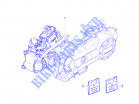 Motor, komplett für VESPA Primavera 4T-4V 2017