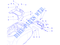 Hinterabdeckung   Kotflügellappen für VESPA S 4T 3V E3 ie 2014