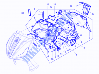 Vorderes Handschuhfach    Schild Rückseite für PIAGGIO Beverly RST 4T 4V ie E3 2015