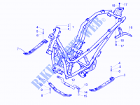 Fahrgestell/Karosserie für PIAGGIO BEVERLY RST/S 4T 4V IE E3 2014