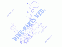 Sitzbank/Sitzbänke für PIAGGIO Wi-Bike Mech Comfort 2017