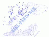 Drosselklappengehäuse   Einspritzduse   Ansaugstutzen für VESPA 946 125 4T 3V ABS E3 2015