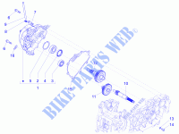 Einheit Getriebe für VESPA 946 125 4T 3V ABS E3 2015