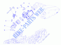 Drosselklappengehäuse   Einspritzduse   Ansaugstutzen für VESPA 946 ARMANI 125 4T 3V ABS E3 2015