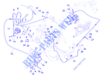 Bremschlauchen   Bremszangen (ABS) für PIAGGIO Medley 125 4T ie Euro 4 ABS 2020