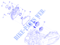 Einheit Getriebe für PIAGGIO Medley 125 4T ie Euro 4 ABS 2020