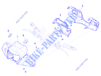 Lenker Deckungen für PIAGGIO Medley 125 4T ie Euro 4 ABS 2020