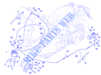 Bremschlauchen   Bremszangen (ABS) für VESPA GTS 125 4T Euro 5 ABS 2021
