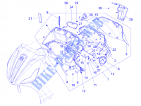 Vorderes Handschuhfach    Schild Rückseite für PIAGGIO BV 4T 4V ie E3 2014