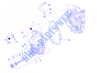 Schwungraddeckel   Ölfilter für PIAGGIO BV 4T 4V ie E3 ABS 2015