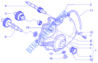 Deckel untersetzungsgetriebe für PIAGGIO X9 Evolution (ABS) Other year