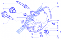 Deckel Untersetzungsgetriebe für PIAGGIO X9 Evolution Other year