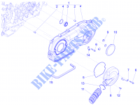 Kurbelwelledeckel   Kühlung kurbelgehäuse für PIAGGIO Liberty 4T 3V ie E3 2014