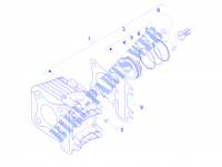 Einheit Zylinder Kolben Kolbenbolzen für PIAGGIO Liberty 4T MOC 2015