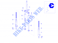 Gabelkomponenten (Escorts) für PIAGGIO Liberty 4T PTT (B-NL) 2014