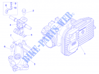 Drosselklappengehäuse   Einspritzduse   Ansaugstutzen für PIAGGIO X10 4T 4V I.E. E3 2013