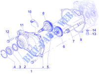 Einheit Getriebe für PIAGGIO X Evo Euro 3 2015