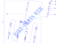 Gabel/Lenkerleitung   Steuersatz für PIAGGIO Zip 4T 25 Km-h 2015