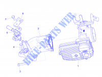 Drosselklappengehäuse   Einspritzduse   Ansaugstutzen für GILERA Fuoco 4T-4V ie E3 LT 2014