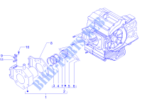 Einheit Zylinder Kolben Kolbenbolzen für GILERA Fuoco 4T-4V ie E3 LT 2014