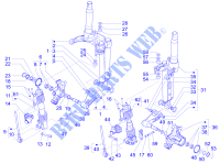 Gabelkomponenten (Mingxing) für GILERA Fuoco 4T-4V ie E3 LT 2014