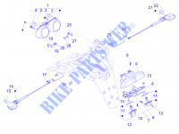 Hinterleuchten   Blinkleuchten für GILERA Fuoco 4T-4V ie E3 LT 2014