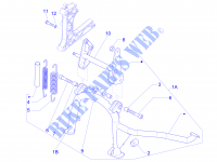 Kippständer/en für GILERA Fuoco 4T-4V ie E3 LT 2014