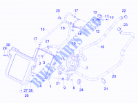 Kühlunganlage für GILERA Fuoco 4T-4V ie E3 LT 2013