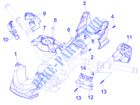 Lenker Deckungen für GILERA Fuoco 4T-4V ie E3 LT 2013