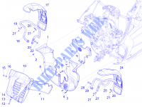 Radgehäuse   Radkotflügel für GILERA Fuoco 4T-4V ie E3 LT 2013