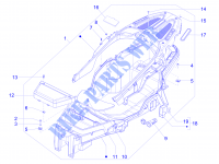 Schutzhelmgehäuse   Untersitz für GILERA Fuoco 4T-4V ie E3 LT 2013