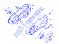 Kurbelwelledeckel   Kühlung kurbelgehäuse für GILERA Fuoco E3 2012